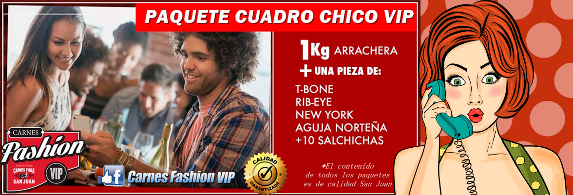 Paquete Cuadro Chico VIP