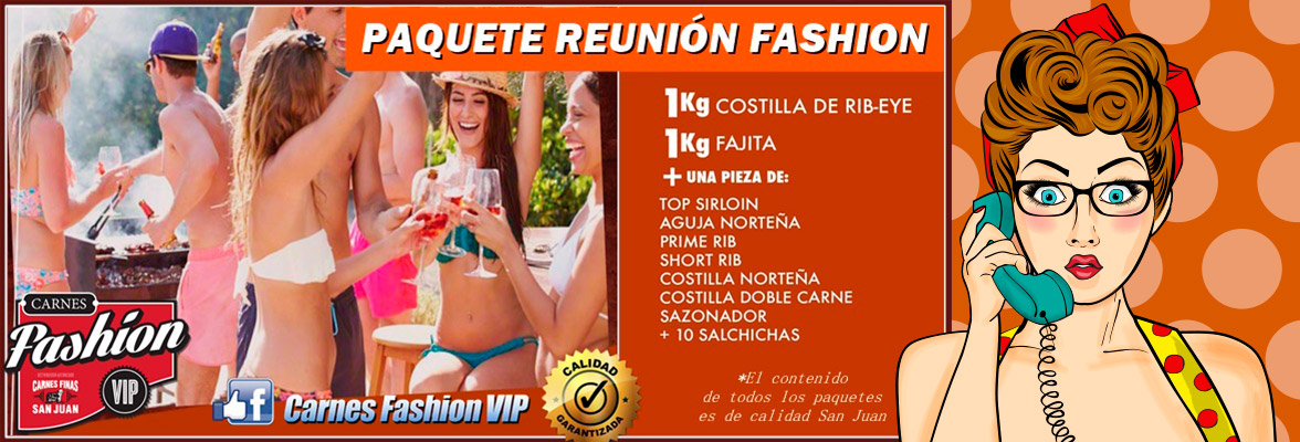Paquete Reunión Fashion