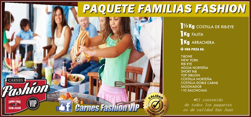 Paquete Familias Fashion